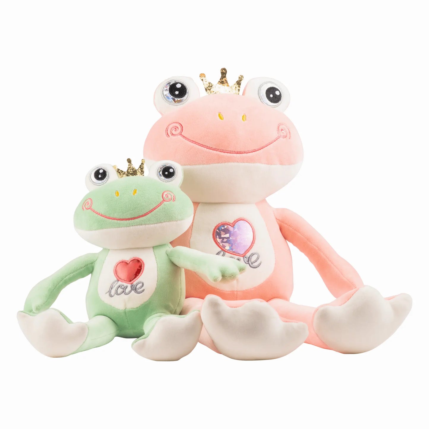 Green/Pink Frog 21cm