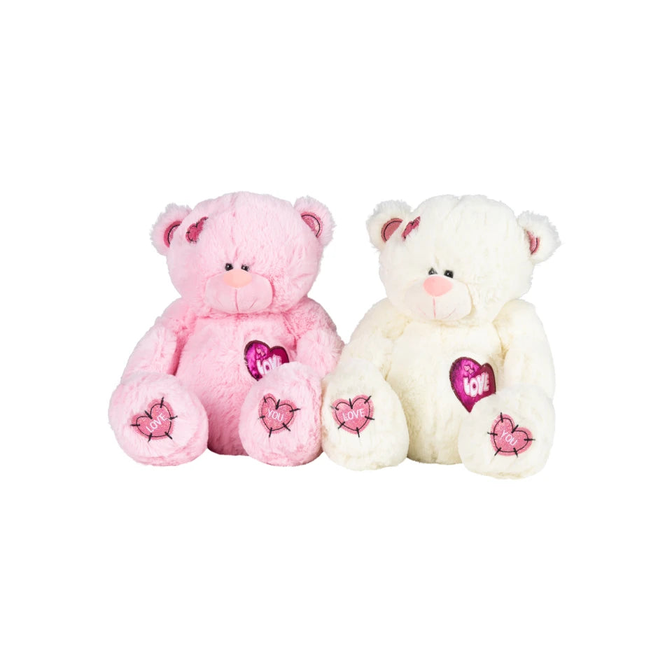 Love Bear Pink/White