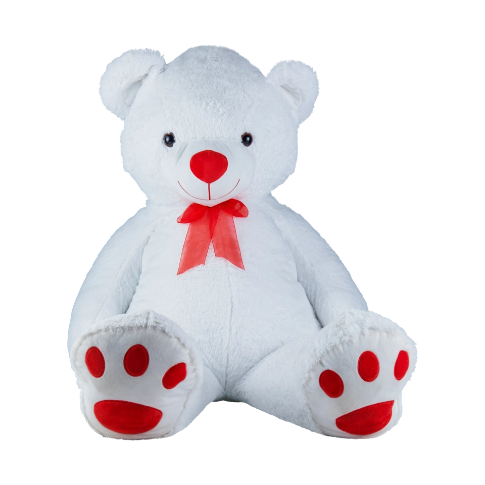 Teddy wit/rood